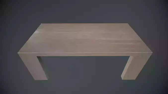 modern walnut table