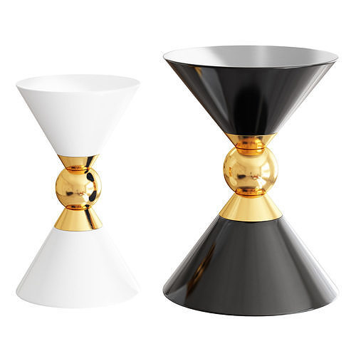 Stylish Tube stool 3D model CGTrader