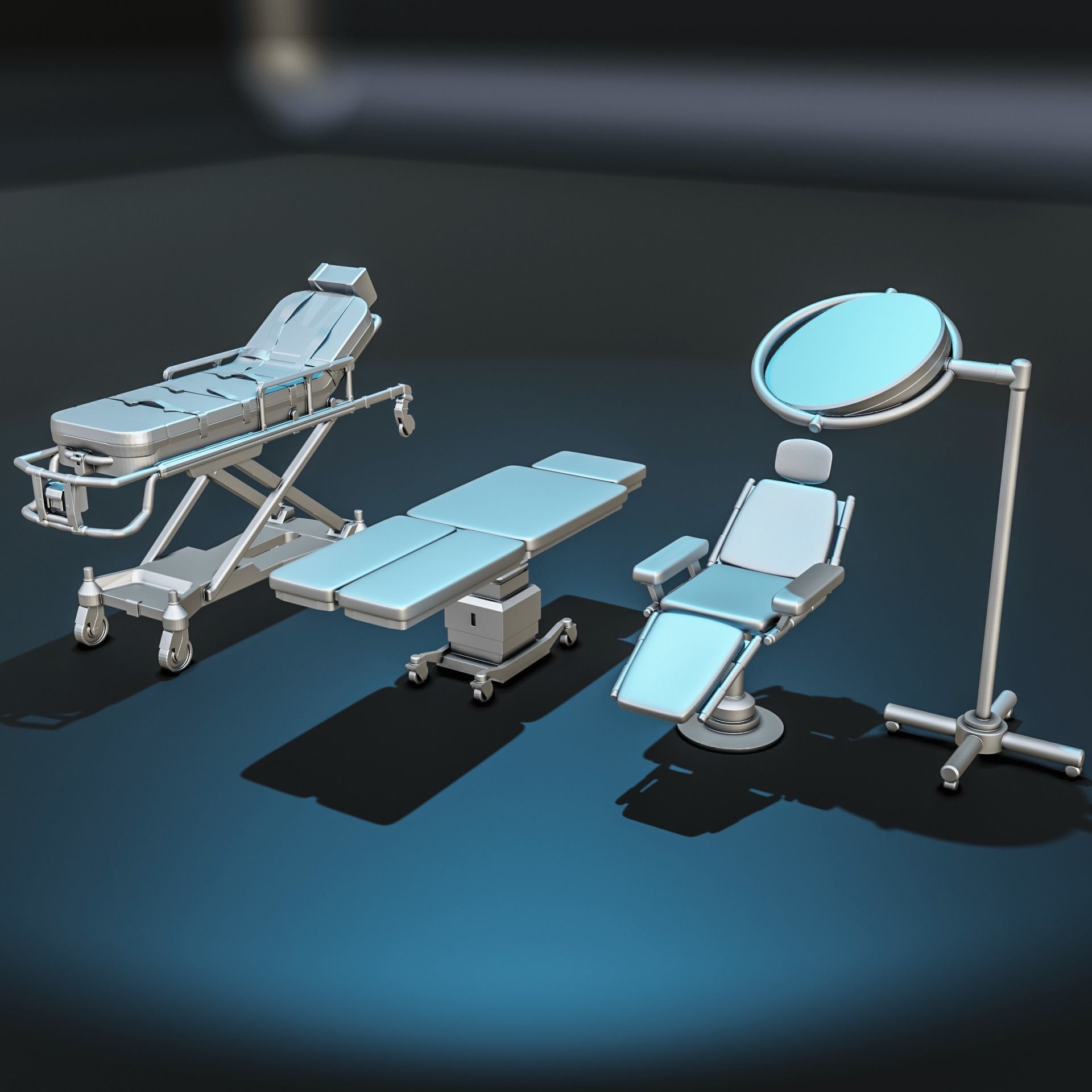 Hospital Medicine Diorama Pack 3D print model_2