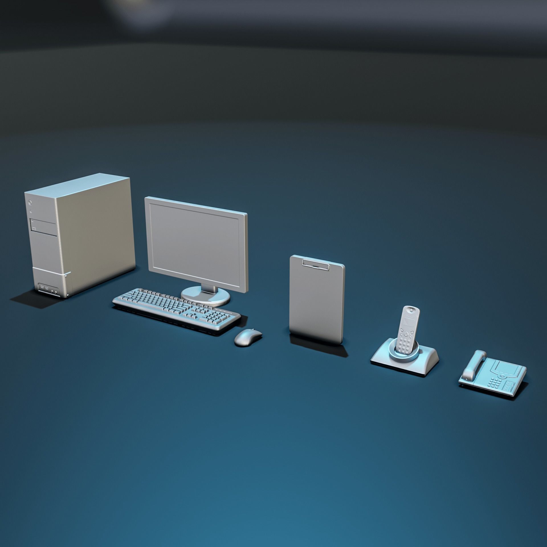 Hospital Medicine Diorama Pack 3D print model_11