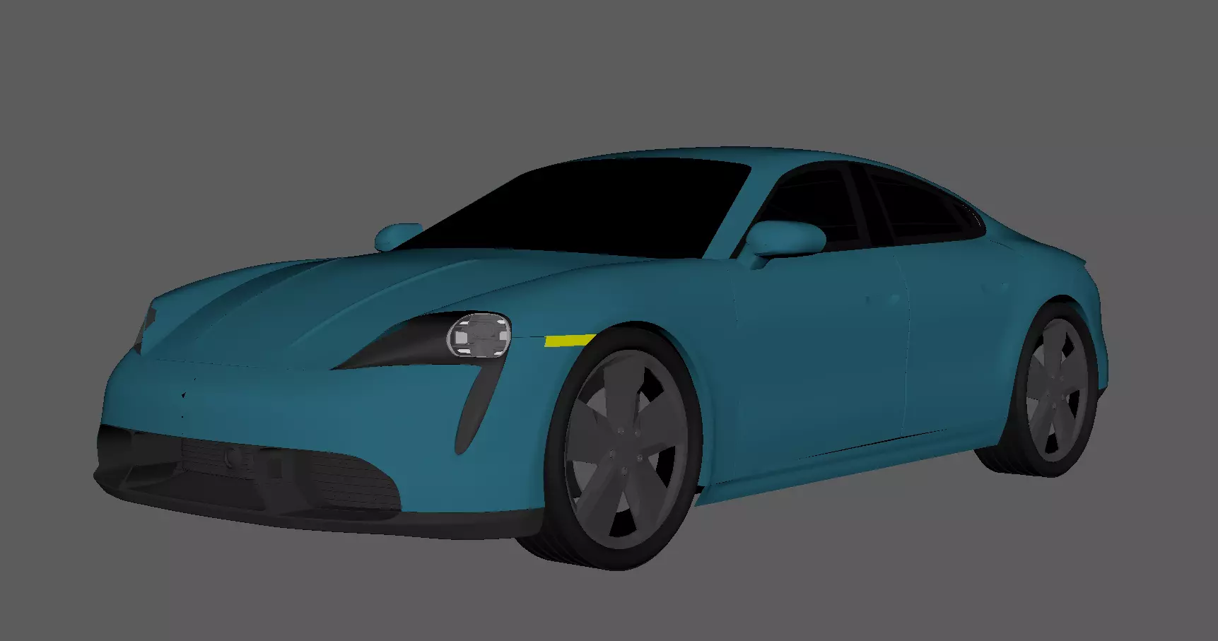 Porsche Taycen Free 3D model