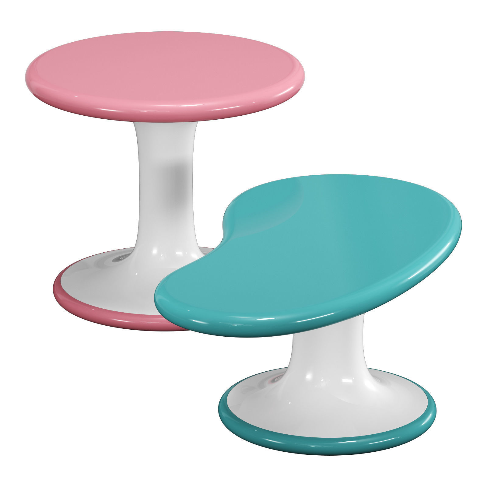 Roche Bobois bombom coffee table 3D model_3