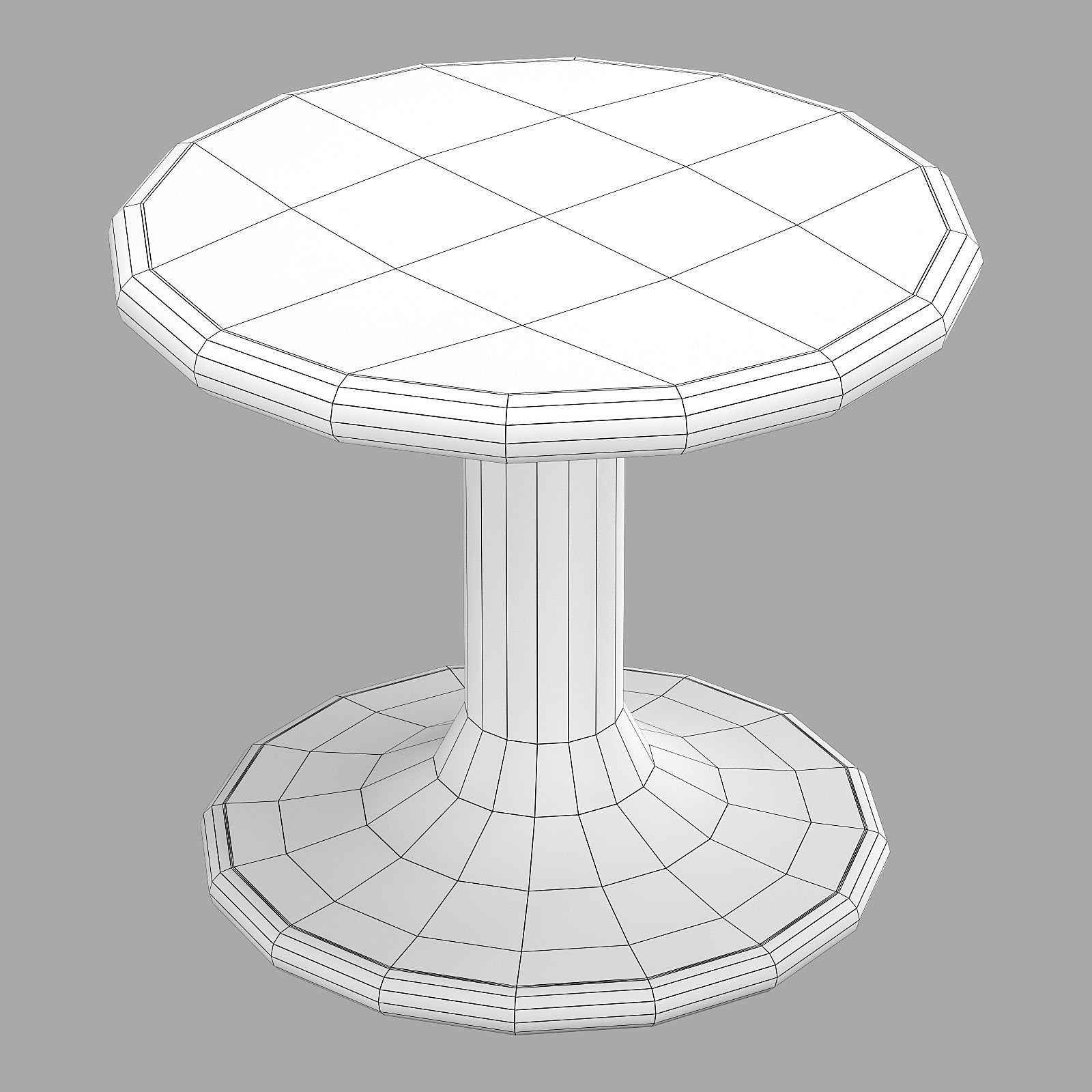 Roche Bobois bombom coffee table 3D model_11
