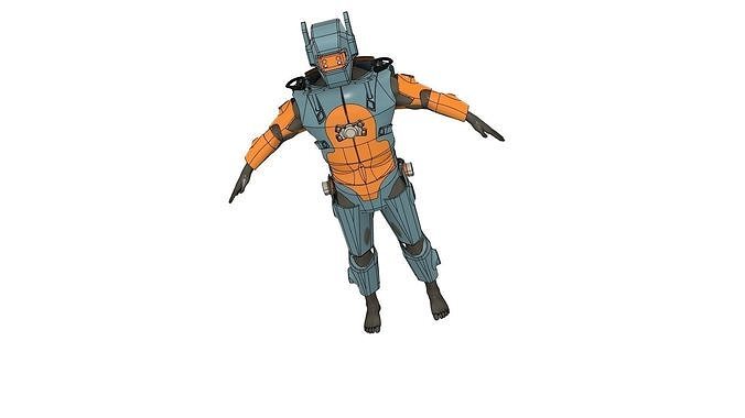 ANDROIDE 3D model