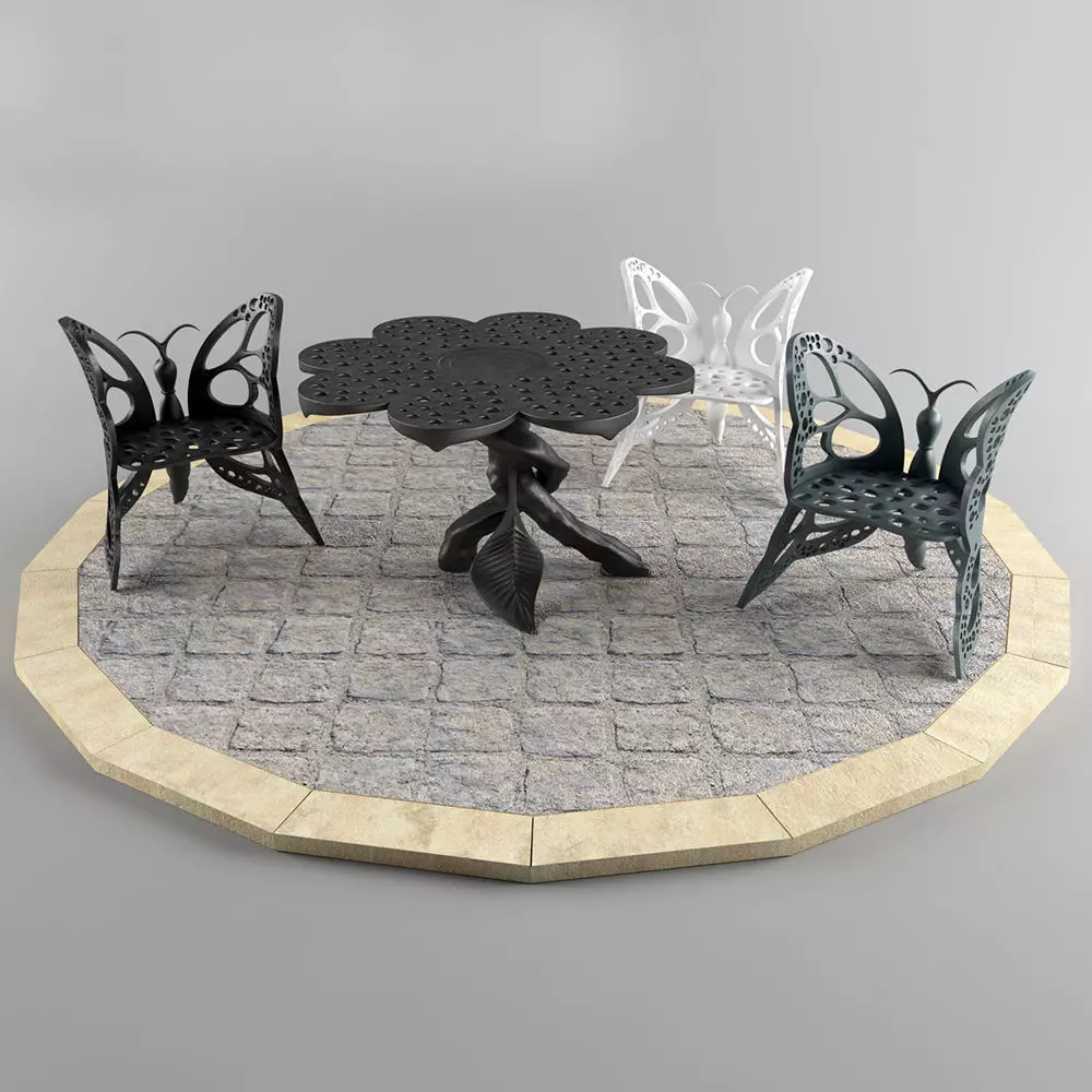 Garden furniture Free 3D model