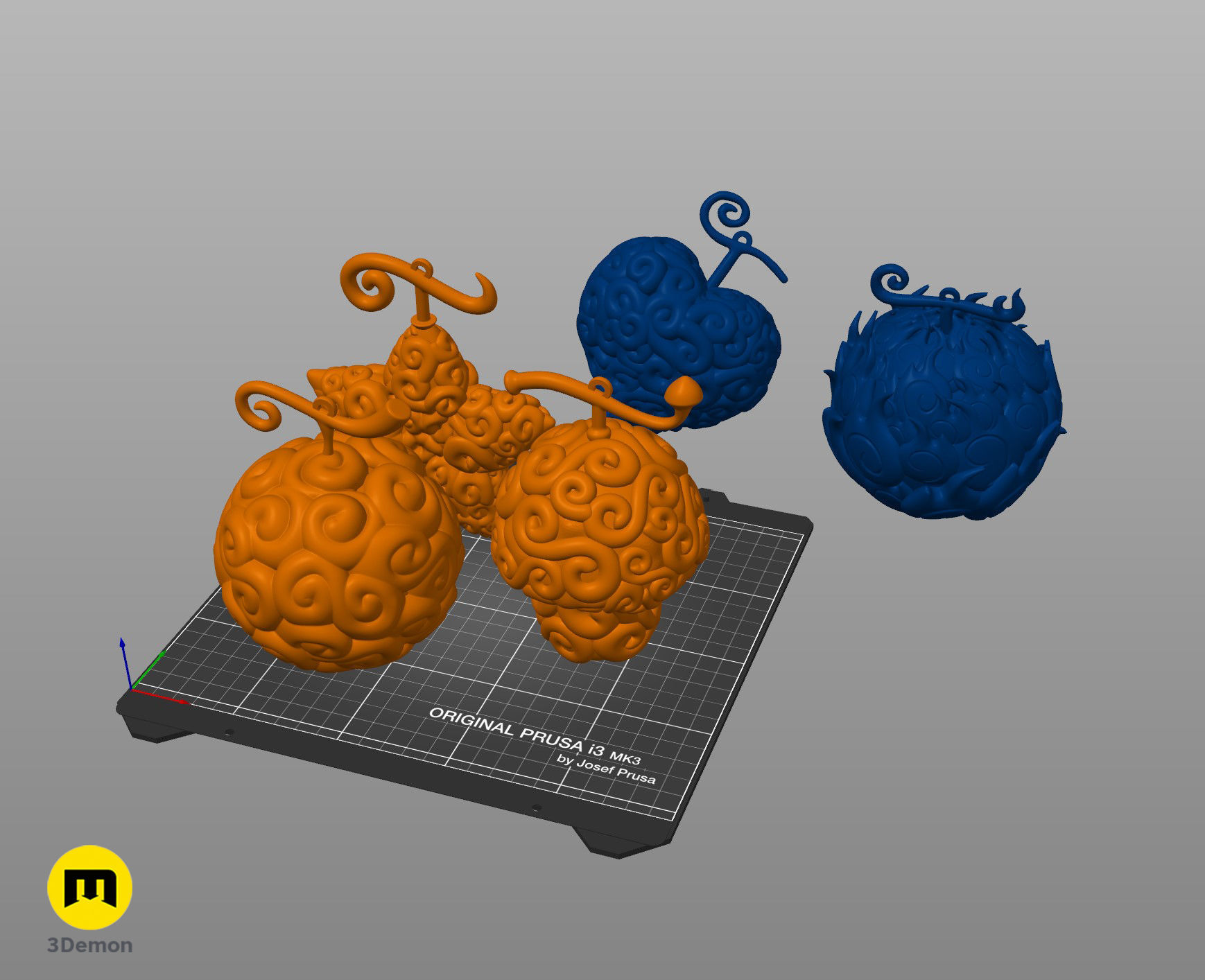 Devil Fruit Decorations One Piece 3D print model_6