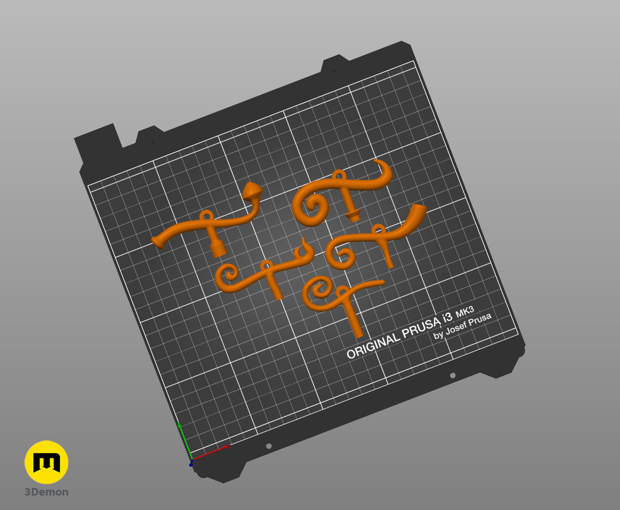 Devil Fruit Decorations One Piece 3D print model_15