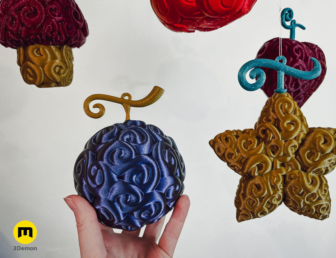 Devil Fruit Decorations One Piece 3D print model_2