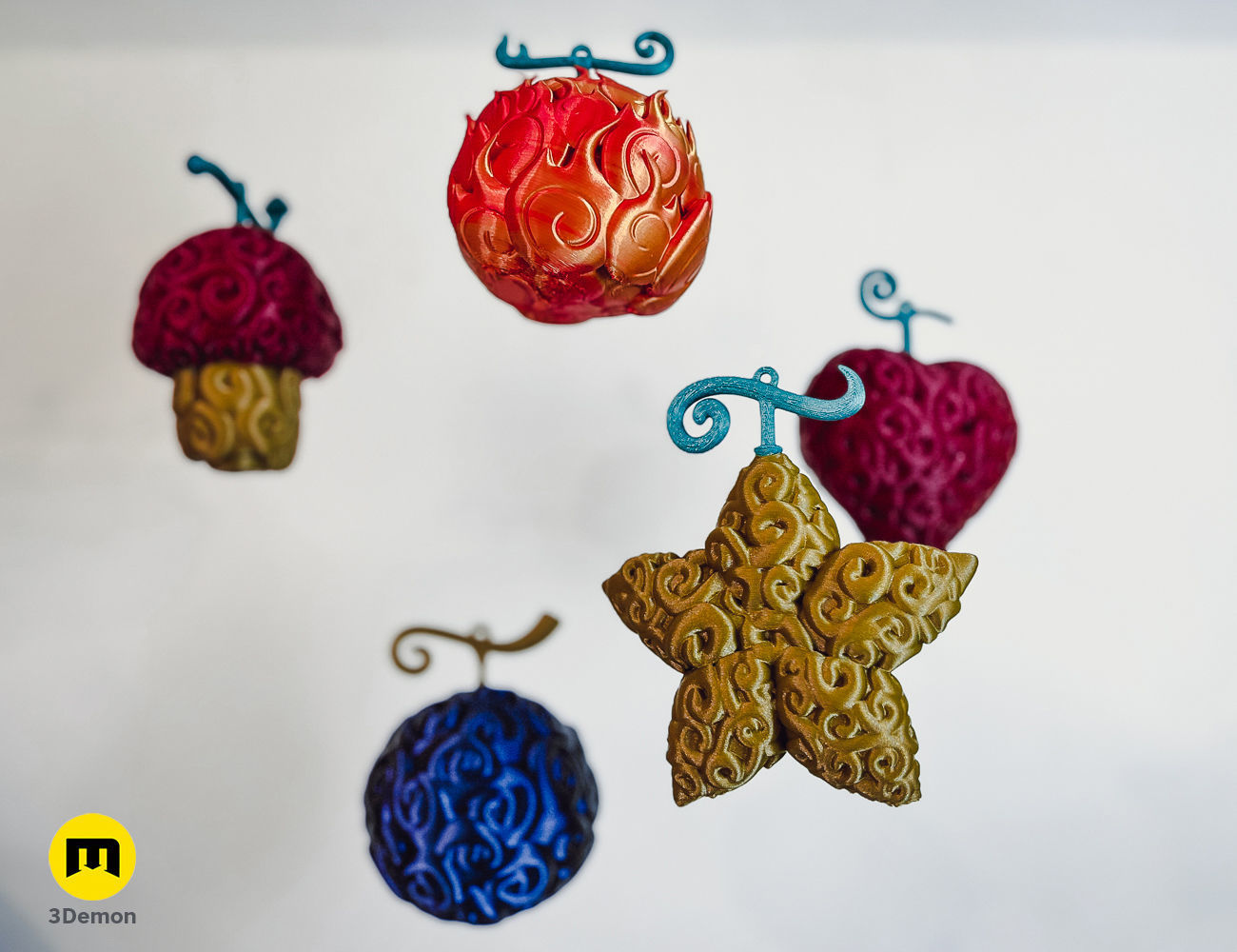 Devil Fruit Decorations One Piece 3D print model_1