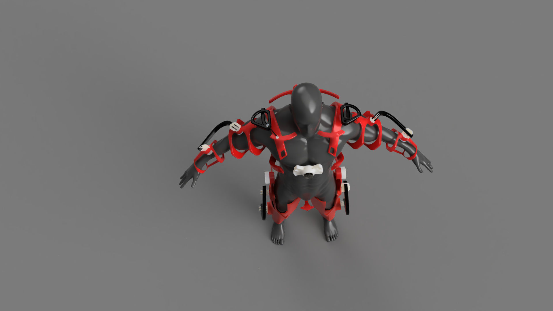 EXOSKELETON SUIT 3D print model_4