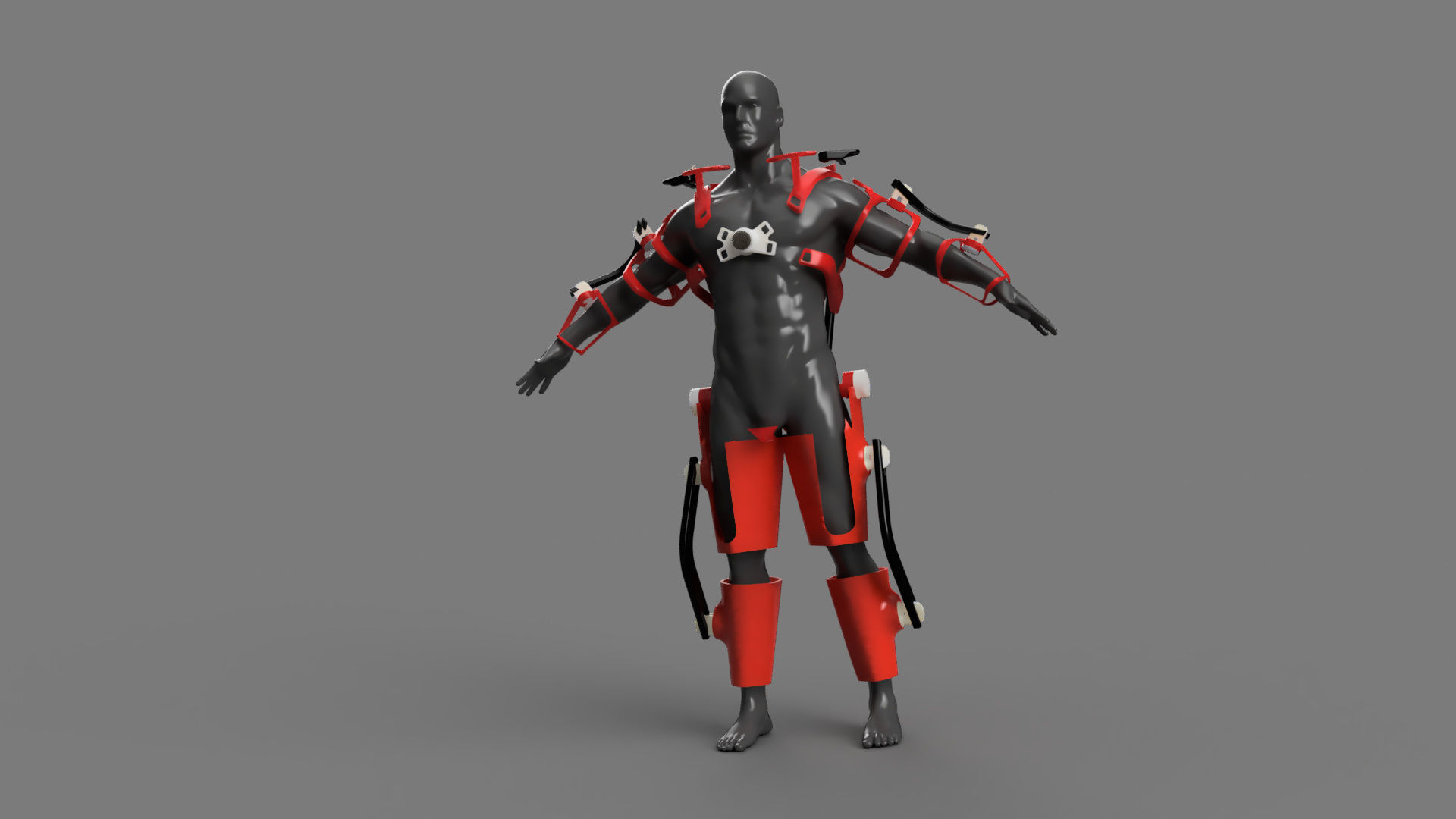 EXOSKELETON SUIT 3D print model_1