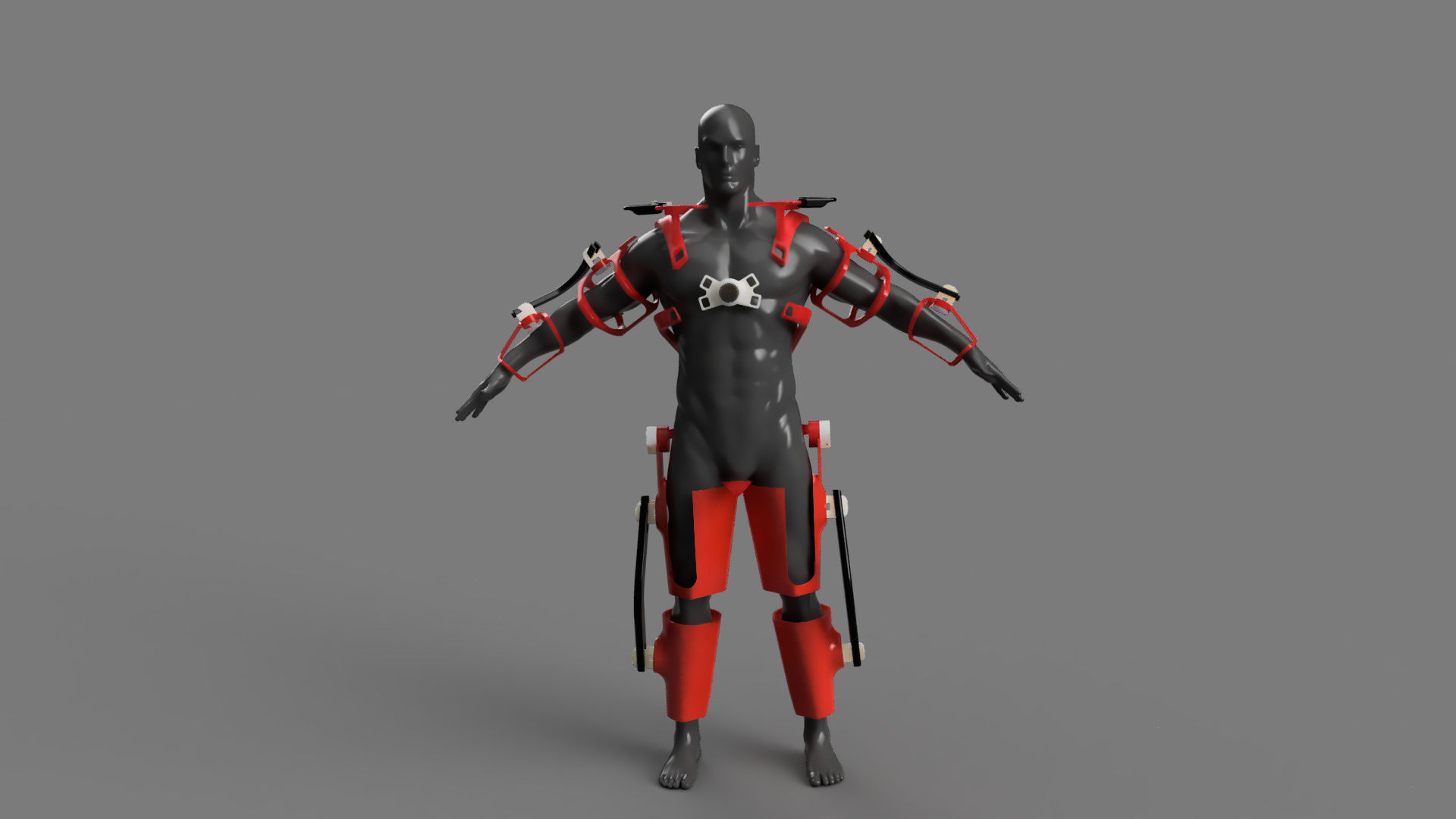 EXOSKELETON SUIT 3D print model_5