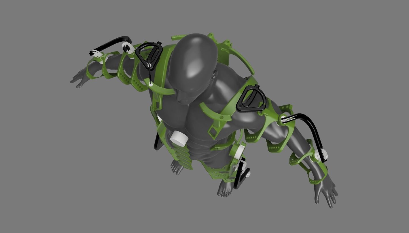 EXOSKELETON SUIT 3D print model_8