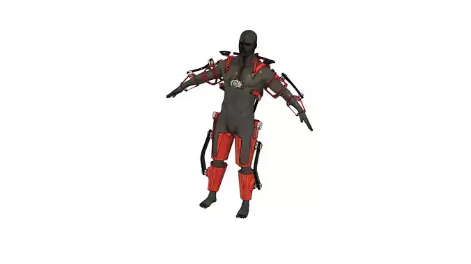 EXOSKELETON SUIT 3D print model