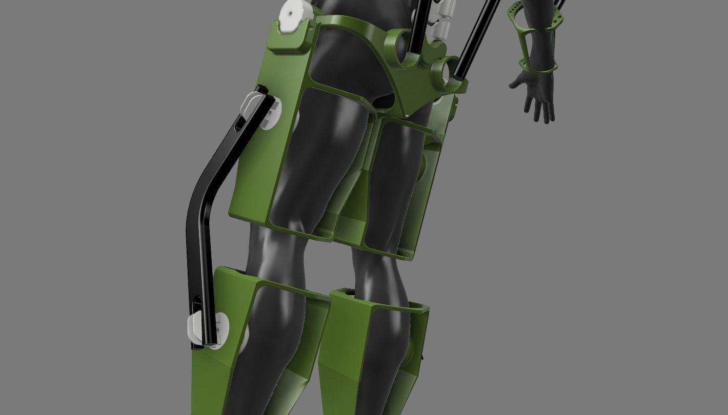 EXOSKELETON SUIT 3D print model_9