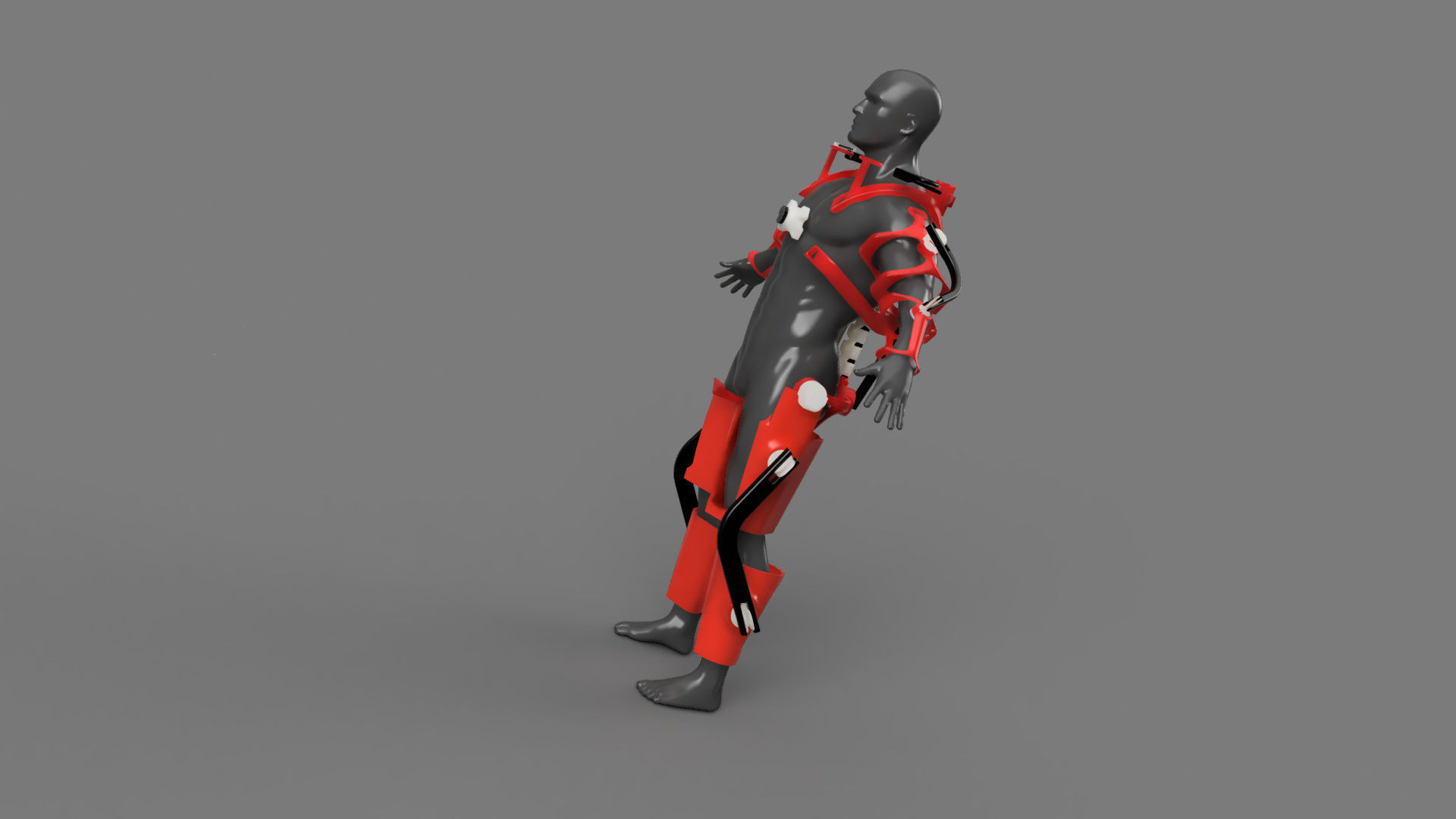 EXOSKELETON SUIT 3D print model_2