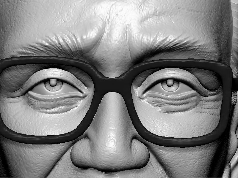 Bala Sahab Thakre Bust 3D print model_7