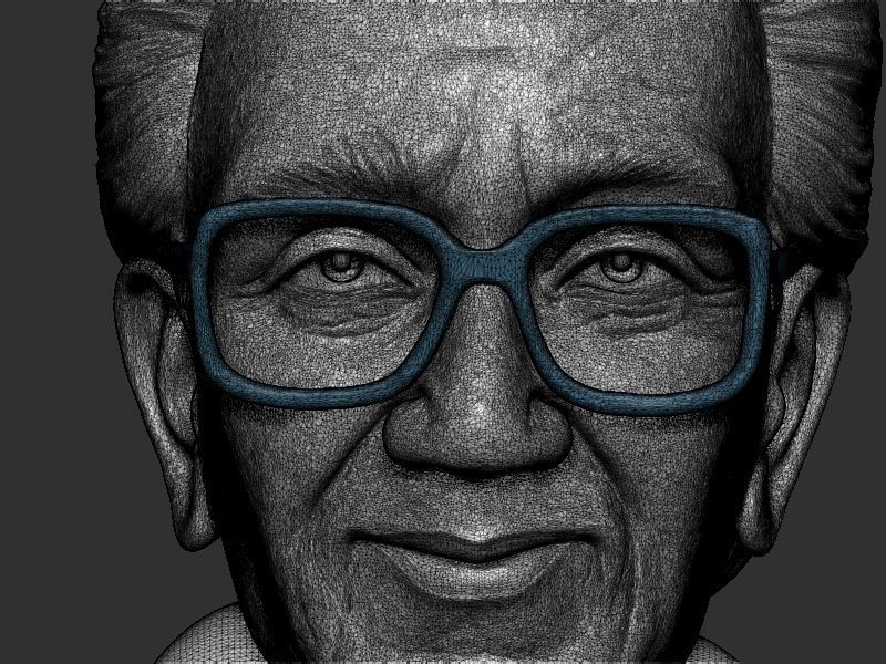 Bala Sahab Thakre Bust 3D print model_15