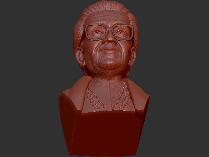 Bala Sahab Thakre Bust 3D print model_13