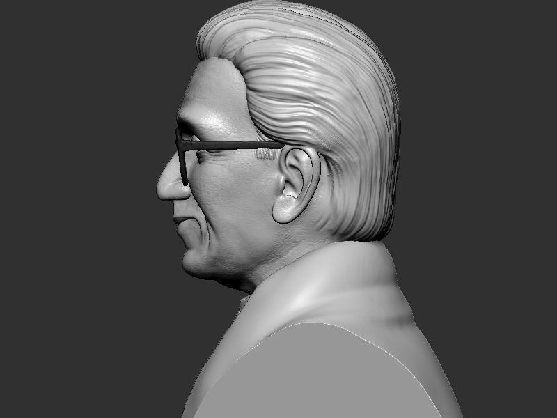 Bala Sahab Thakre Bust 3D print model_4