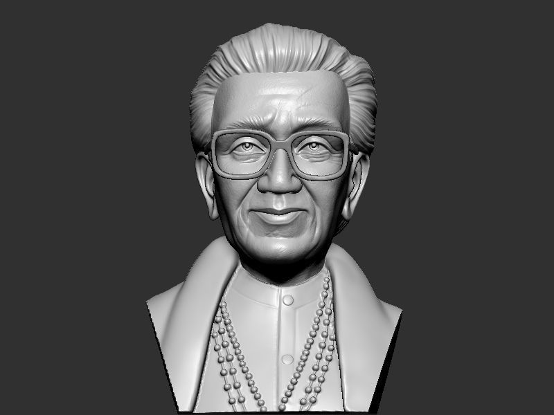 Bala Sahab Thakre Bust 3D print model_6