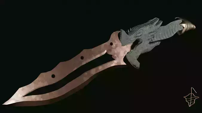 Fire-breathing Dragon dagger