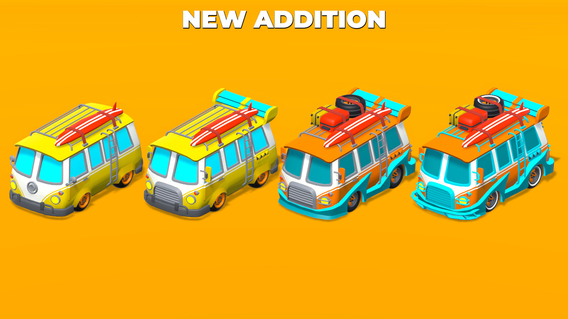 Vehicles Full Pack - Low Poly Cars - 100 Cars Low-poly 3D model_2
