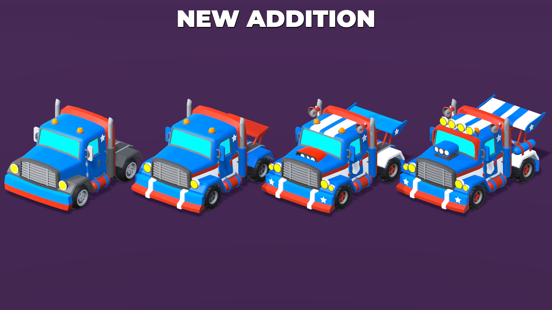 Vehicles Full Pack - Low Poly Cars - 100 Cars Low-poly 3D model_6