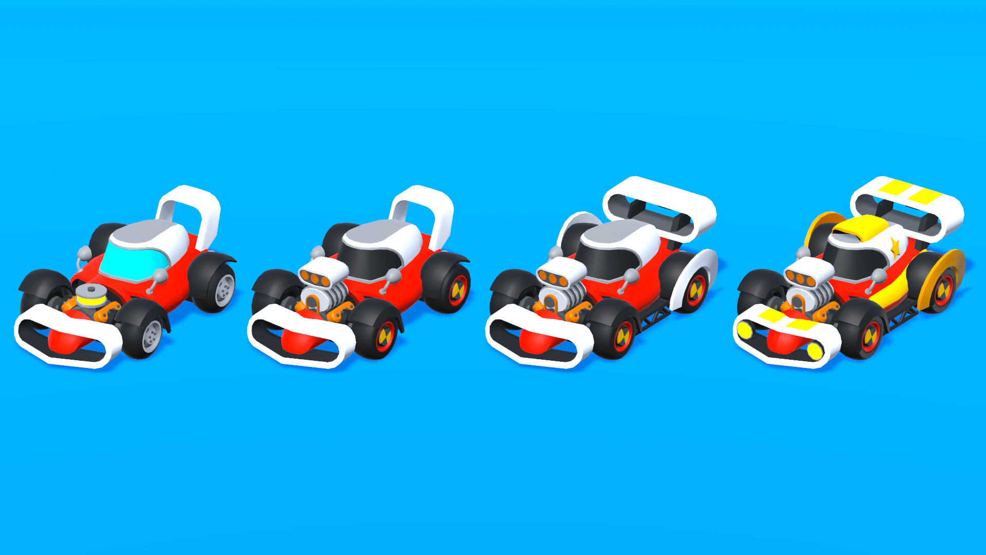 Vehicles Full Pack - Low Poly Cars - 100 Cars Low-poly 3D model_16