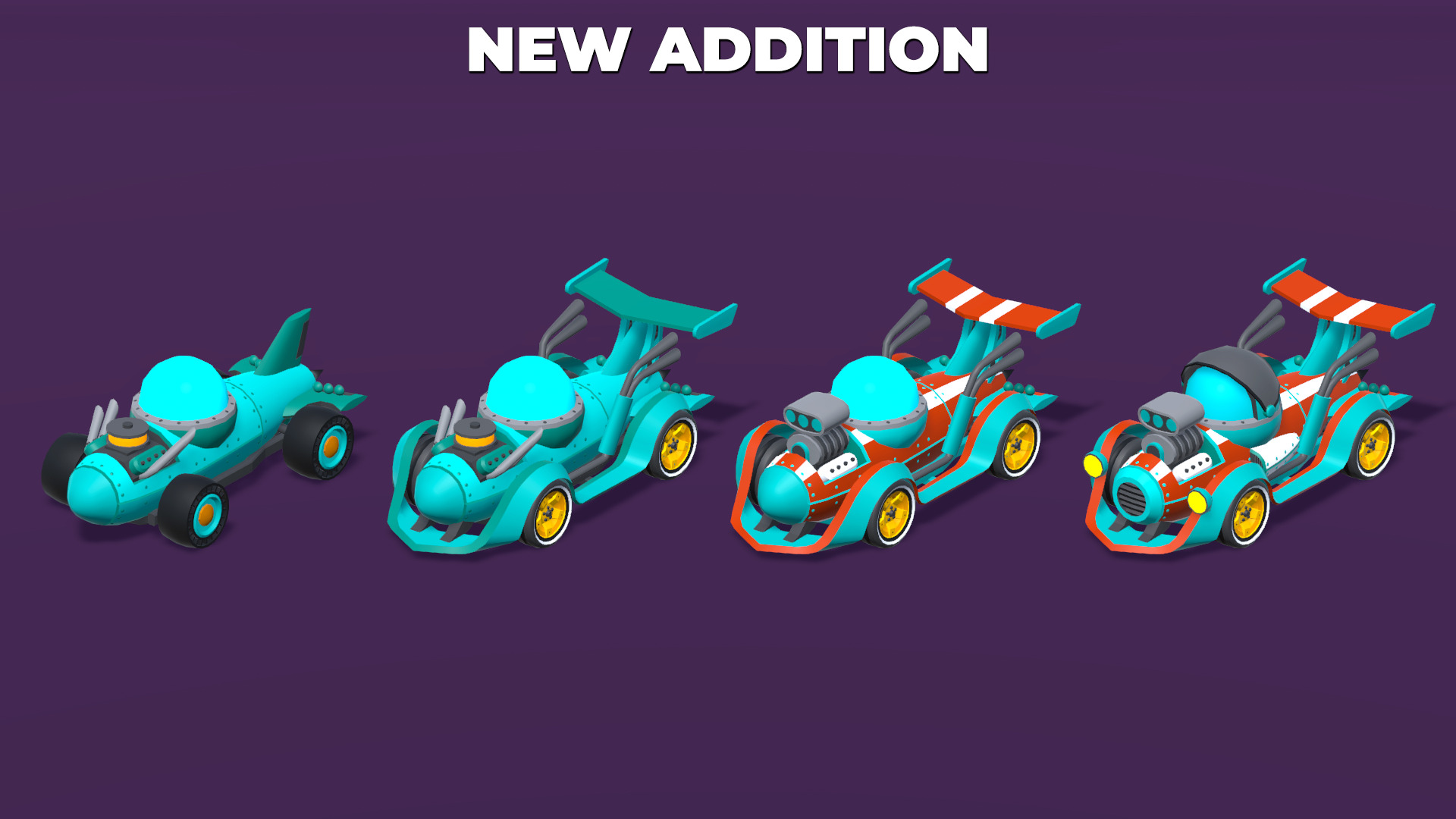 Vehicles Full Pack - Low Poly Cars - 100 Cars Low-poly 3D model_5