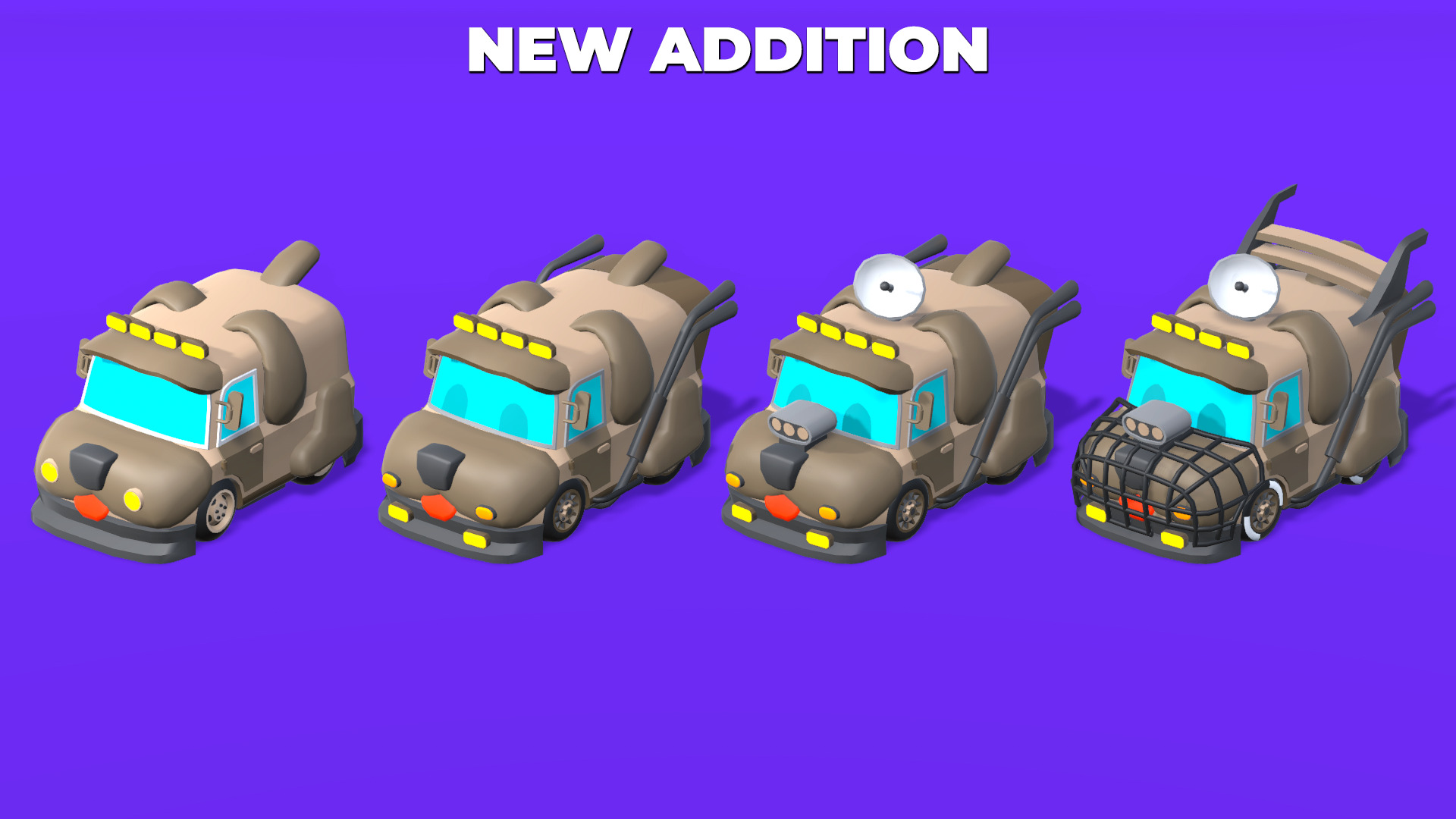 Vehicles Full Pack - Low Poly Cars - 100 Cars Low-poly 3D model_3