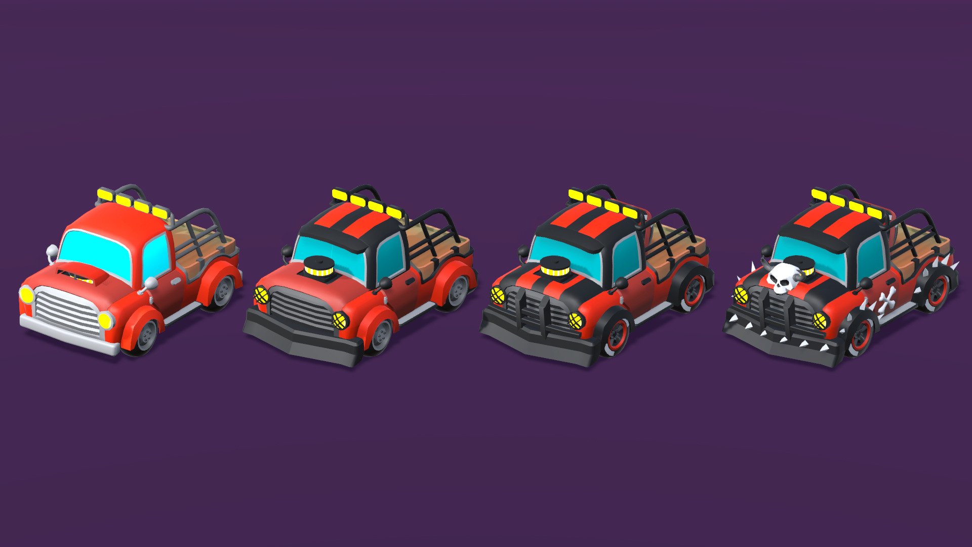 Vehicles Full Pack - Low Poly Cars - 100 Cars Low-poly 3D model_17