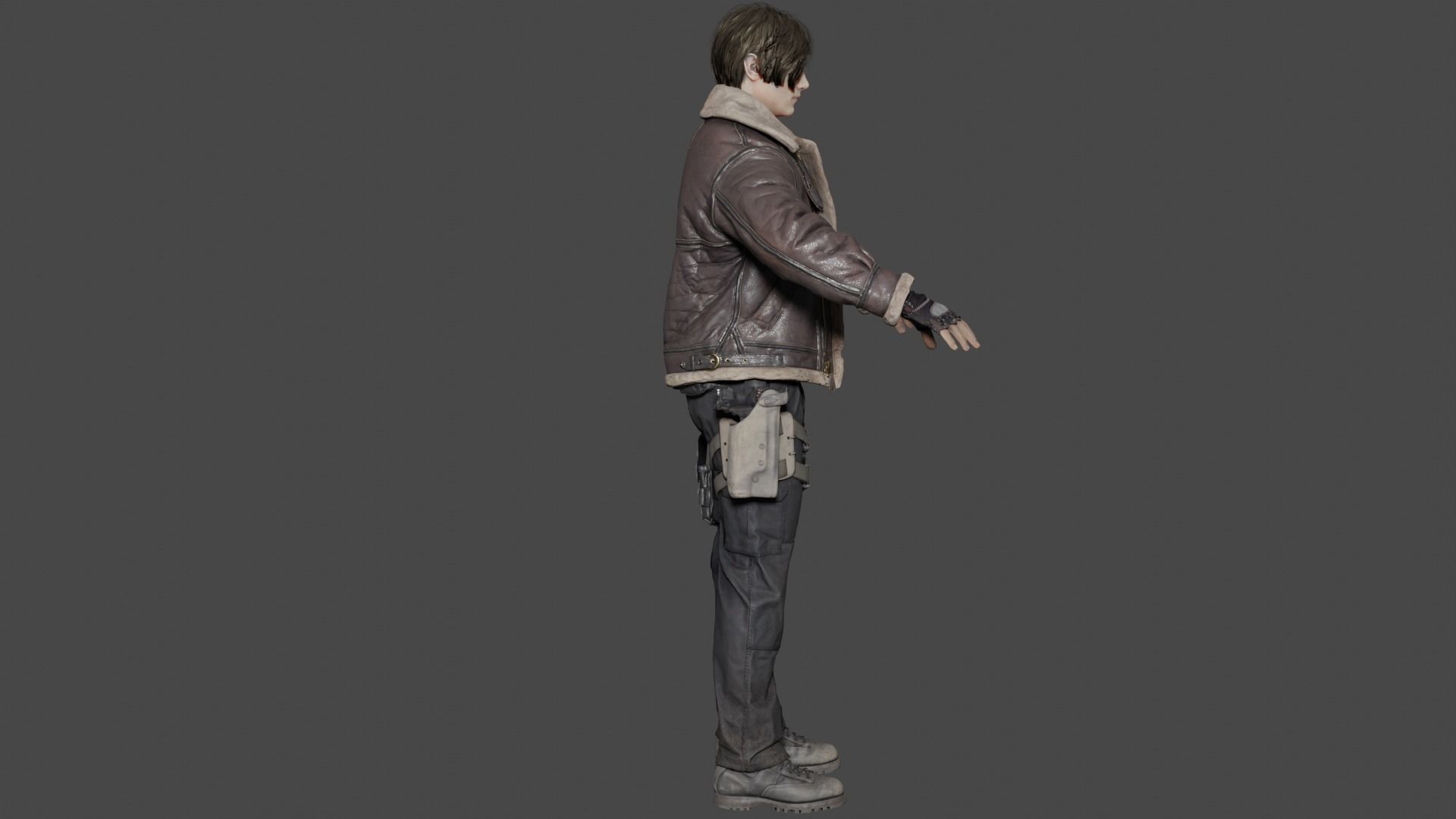 Leon Kennedy 3D Model 3D model rigged | CGTrader