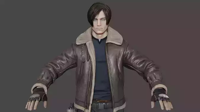 Leon Kennedy 3D Model