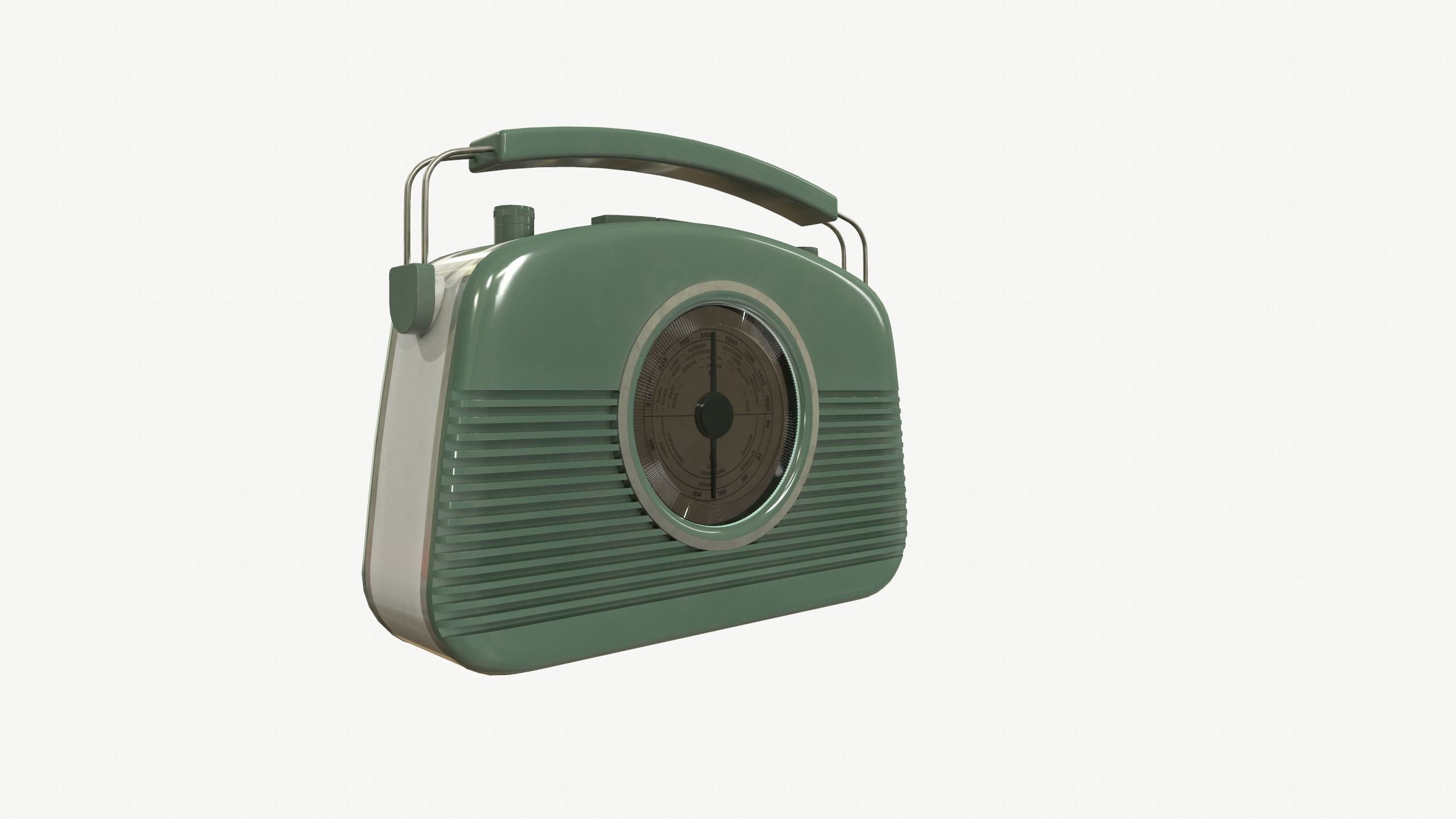 Radio 3D model_3