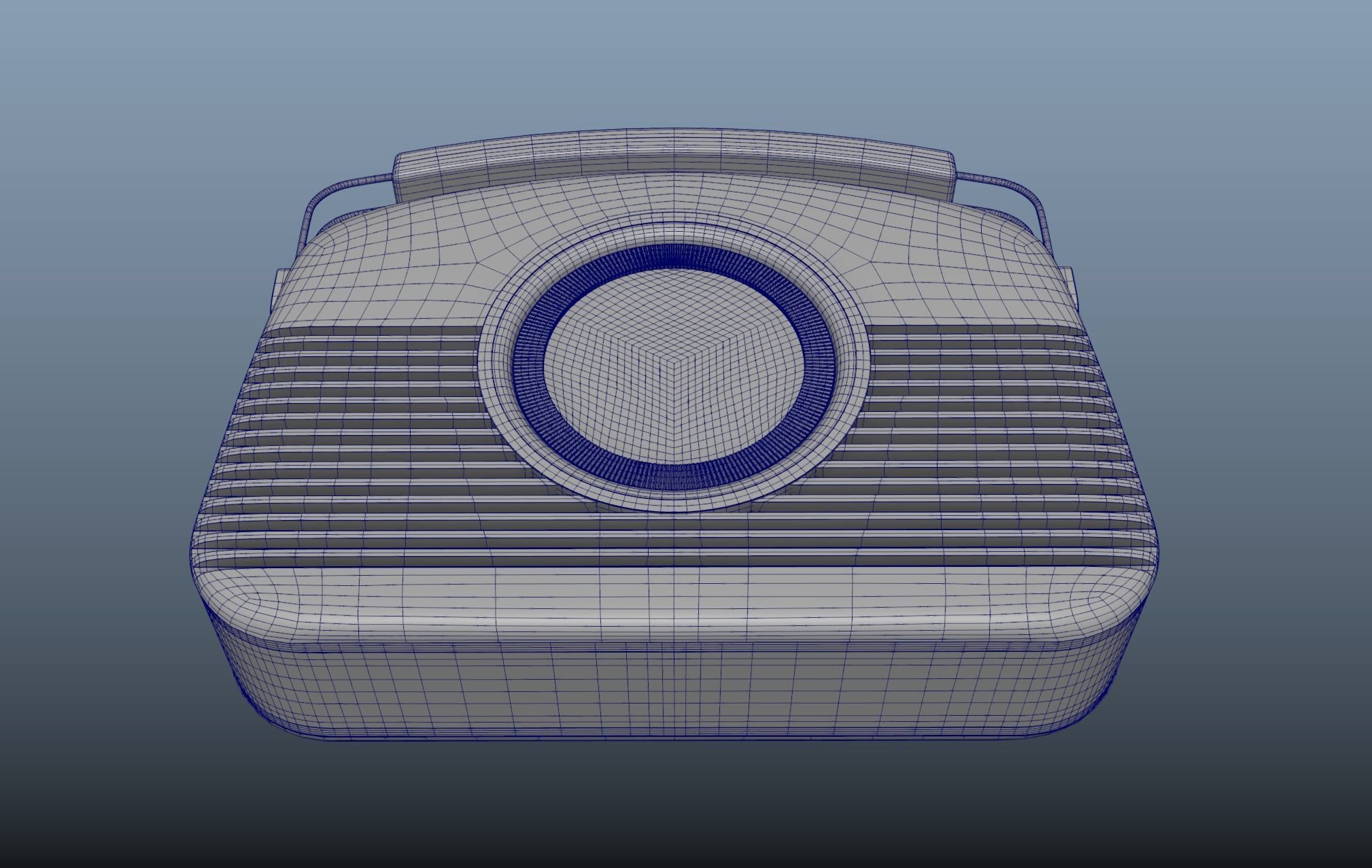 Radio 3D model_21