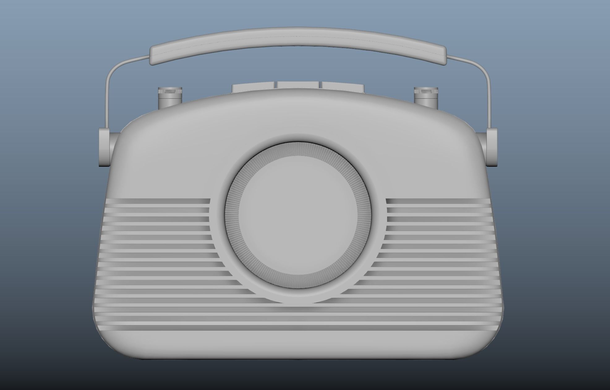 Radio 3D model_12