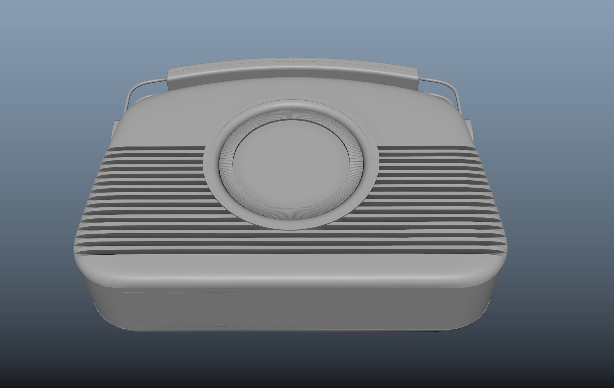 Radio 3D model_20