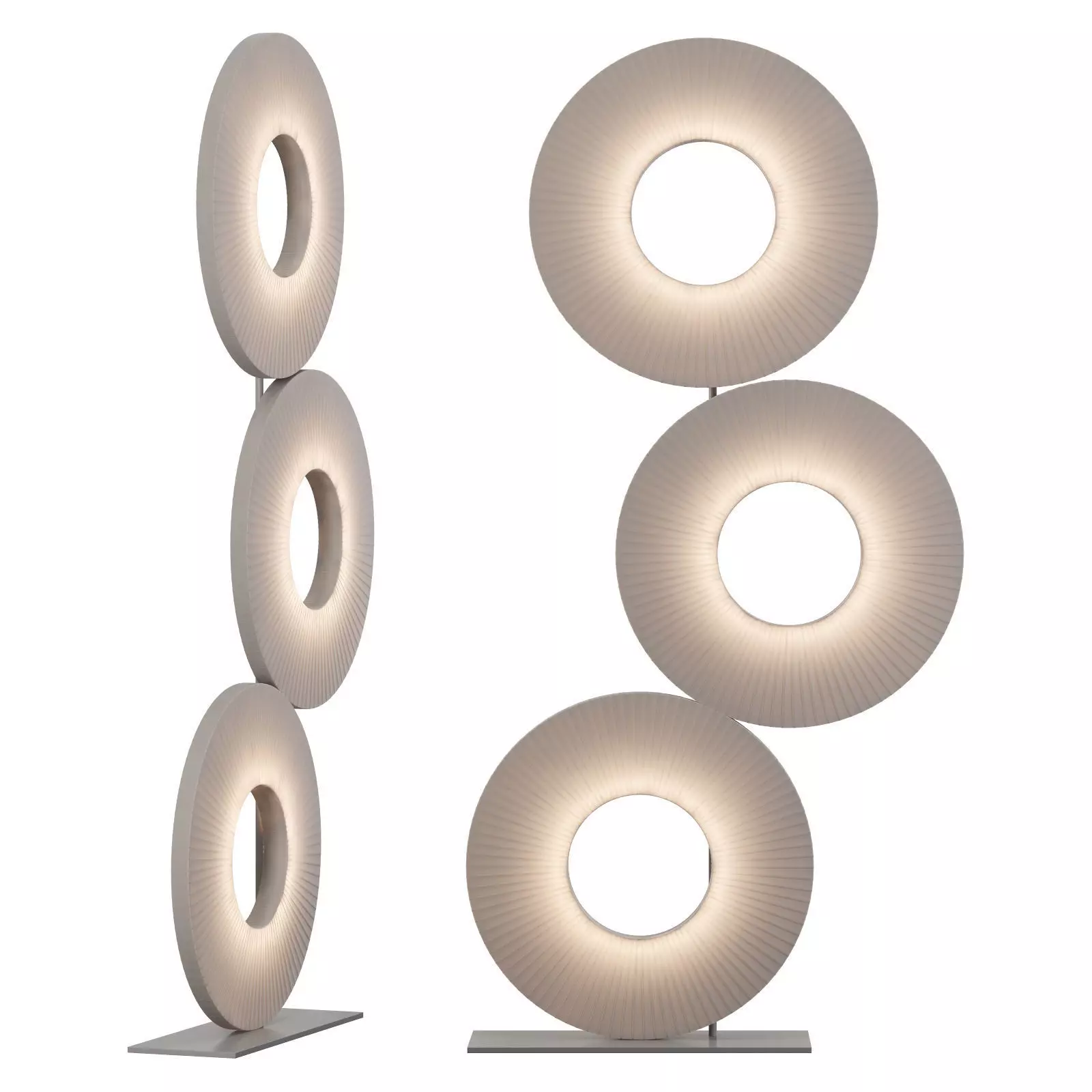 roche bobois cactus floor lamp 3D model_0