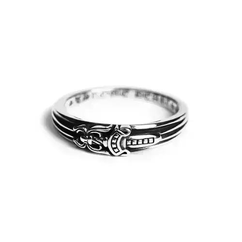 chrome heart ring 3d models print 3D model