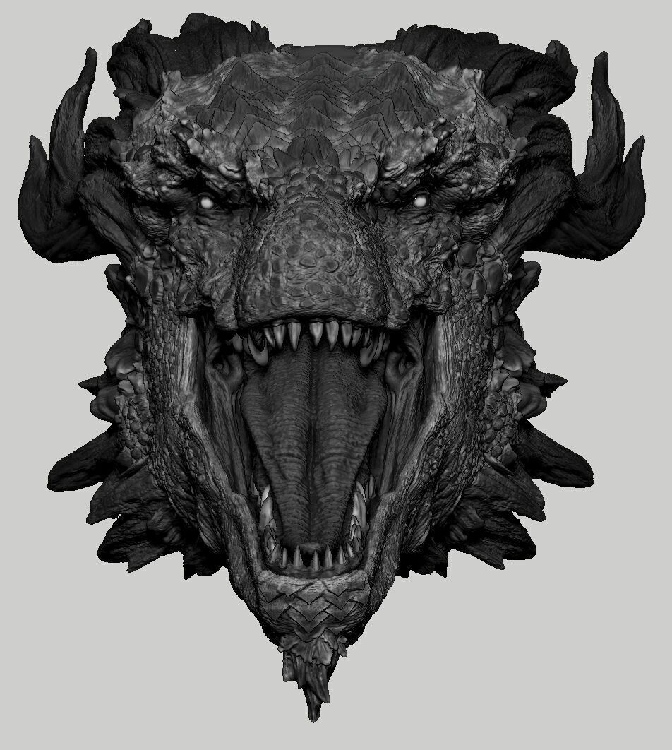 wyvern dragon 3D print model_7