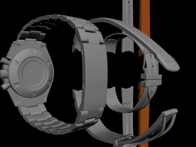 Omega Speedmaster Broad Arrow 3D model_17