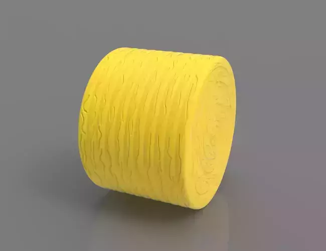 3D-Printable Hay Round Bale for Bruder Gripper and Transport 3D print model