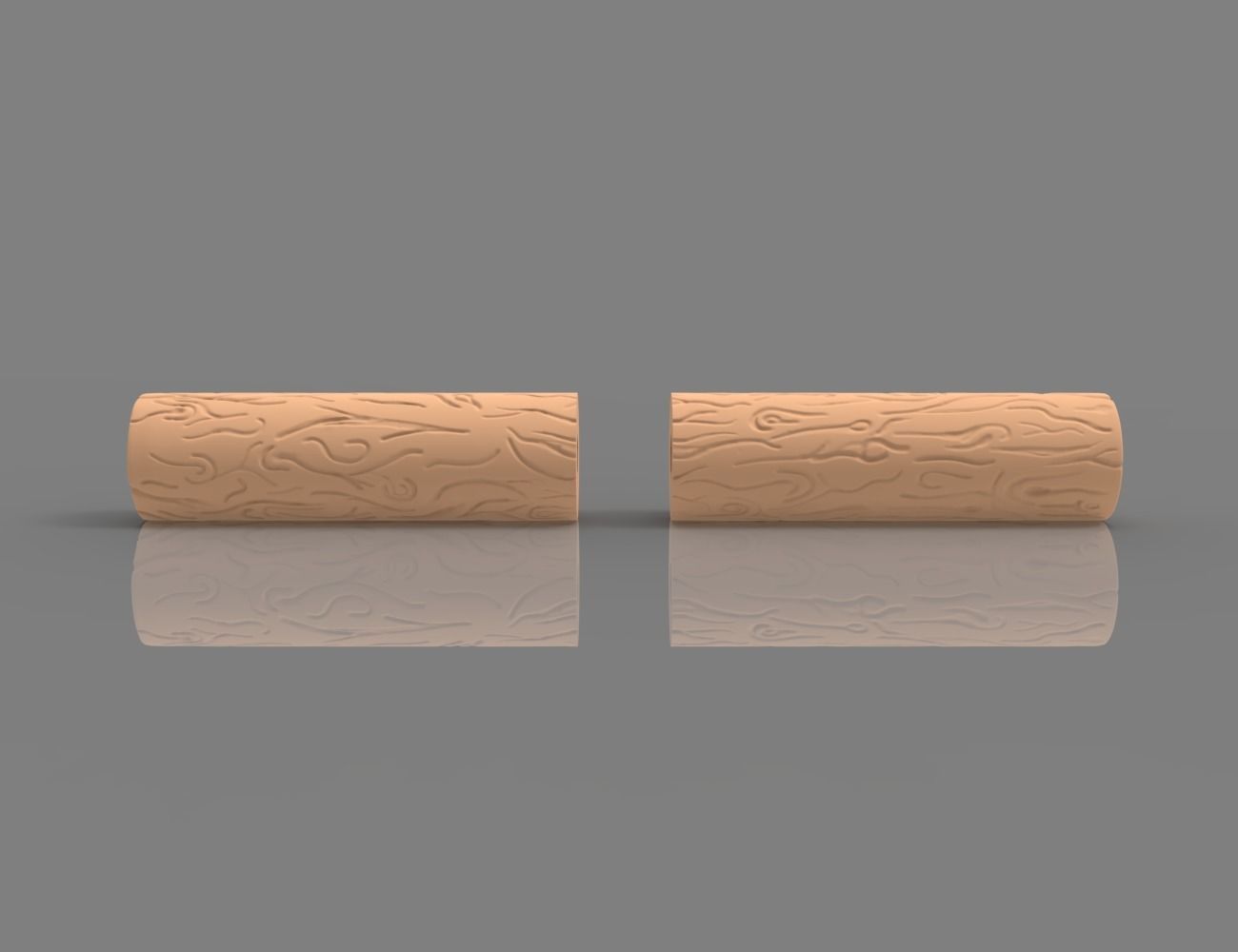 3D-Printable Log Model for Forestry with Gripper Compatibility 3D print model_12