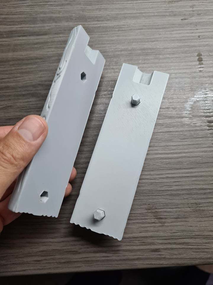 3D-Printable Log Model for Forestry with Gripper Compatibility 3D print model_3