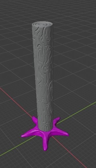 3D-Printable Log Model for Forestry with Gripper Compatibility 3D print model_14