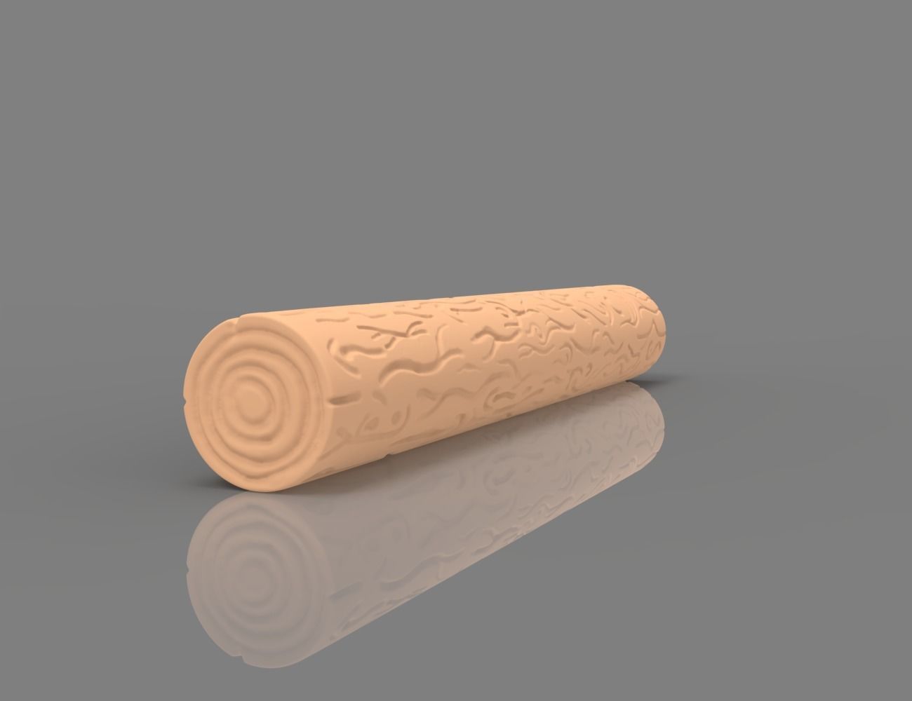3D-Printable Log Model for Forestry with Gripper Compatibility 3D print model_4