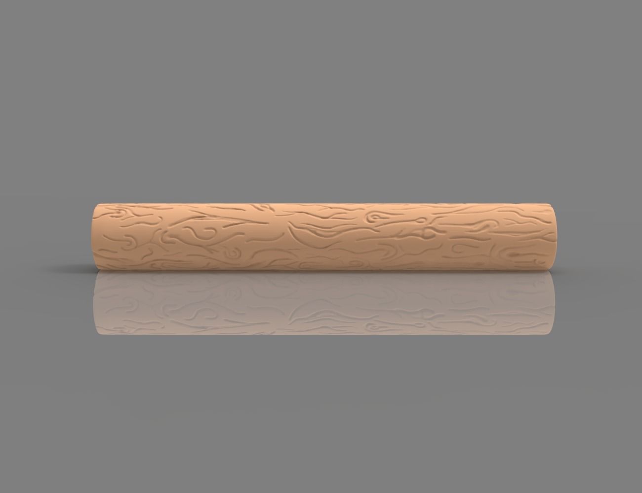 3D-Printable Log Model for Forestry with Gripper Compatibility 3D print model_2