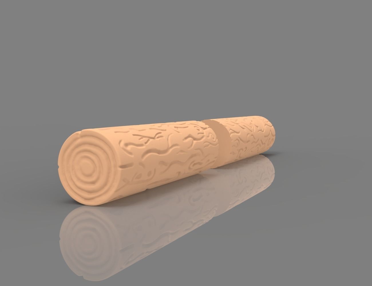 3D-Printable Log Model for Forestry with Gripper Compatibility 3D print model_10