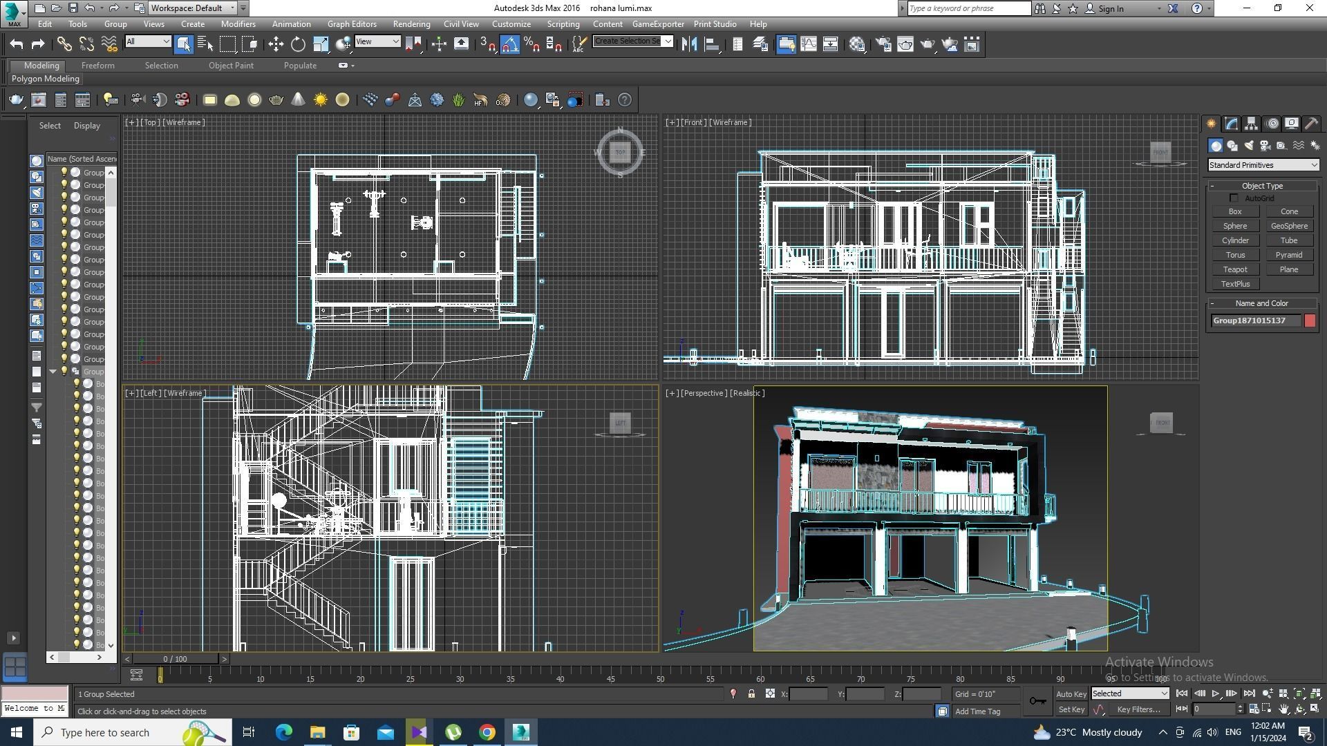 Fitness Center 3D model_2